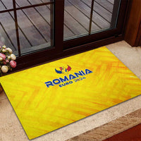 Romania Football 2024 Rubber Doormat Trophy Wing Style - Wonder Print Shop