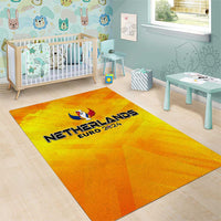 Netherlands Football 2024 Area Rug Trophy Wing Style - Wonder Print Shop