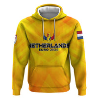 Personalized Netherlands Football 2024 Zip Hoodie Trophy Wing Style - Wonder Print Shop