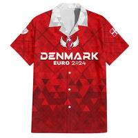 Personalized Denmark Football 2024 Family Matching Off Shoulder Maxi Dress and Hawaiian Shirt Trophy Wing Style - Wonder Print Shop