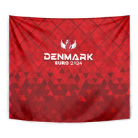 Denmark Football 2024 Tapestry Trophy Wing Style - Wonder Print Shop