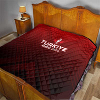 Turkey Football 2024 Quilt Trophy Wing Style - Wonder Print Shop