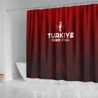 Turkey Football 2024 Shower Curtain Trophy Wing Style