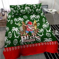 Guam Christmas Bedding Set Felis Pusgua Tropical Xmas Patterns - Wonder Print Shop