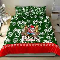 Guam Christmas Bedding Set Felis Pusgua Tropical Xmas Patterns - Wonder Print Shop