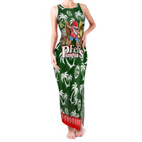 Guam Christmas Family Matching Tank Maxi Dress and Hawaiian Shirt Felis Pusgua Tropical Xmas Patterns - Wonder Print Shop