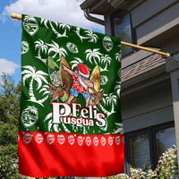 Guam Christmas Garden Flag Felis Pusgua Tropical Xmas Patterns - Wonder Print Shop