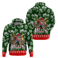 Guam Christmas Hoodie Felis Pusgua Tropical Xmas Patterns - Wonder Print Shop