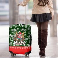 Guam Christmas Luggage Cover Felis Pusgua Tropical Xmas Patterns - Wonder Print Shop