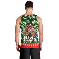 Guam Christmas Men Tank Top Felis Pusgua Tropical Xmas Patterns - Wonder Print Shop