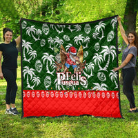Guam Christmas Quilt Felis Pusgua Tropical Xmas Patterns - Wonder Print Shop
