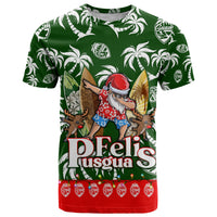 Guam Christmas T Shirt Felis Pusgua Tropical Xmas Patterns - Wonder Print Shop