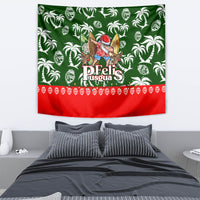 Guam Christmas Tapestry Felis Pusgua Tropical Xmas Patterns - Wonder Print Shop