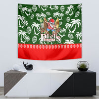 Guam Christmas Tapestry Felis Pusgua Tropical Xmas Patterns - Wonder Print Shop