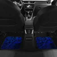 Personalised New Zealand Car Mats Aotearoa Map Silver Fern - Wonder Print Shop