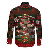 Meri Kirihimete New Zealand Family Matching Off Shoulder Short Dress and Hawaiian Shirt Christmas Kiwi Maori - Wonder Print Shop