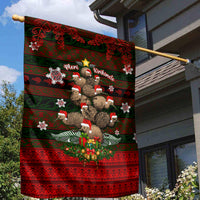 Meri Kirihimete New Zealand Garden Flag Christmas Kiwi Maori - Wonder Print Shop