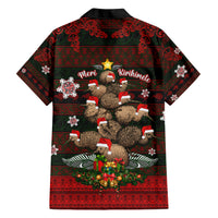 Meri Kirihimete New Zealand Hawaiian Shirt Christmas Kiwi Maori - Wonder Print Shop