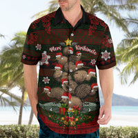 Meri Kirihimete New Zealand Hawaiian Shirt Christmas Kiwi Maori - Wonder Print Shop