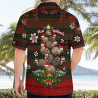 Meri Kirihimete New Zealand Hawaiian Shirt Christmas Kiwi Maori - Wonder Print Shop