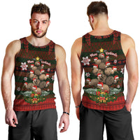 Meri Kirihimete New Zealand Men Tank Top Christmas Kiwi Maori - Wonder Print Shop