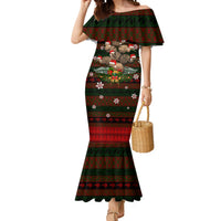 Meri Kirihimete New Zealand Mermaid Dress Christmas Kiwi Maori - Wonder Print Shop