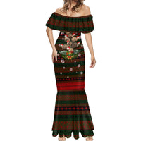 Meri Kirihimete New Zealand Mermaid Dress Christmas Kiwi Maori - Wonder Print Shop