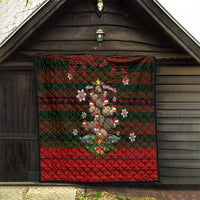 Meri Kirihimete New Zealand Quilt Christmas Kiwi Maori - Wonder Print Shop