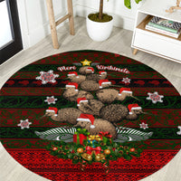 meri-kirihimete-new-zealand-round-carpet-christmas-kiwi-maori