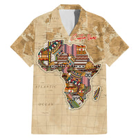Personalized Africa On World Map Family Matching Mermaid Dress and Hawaiian Shirt - Wonder Print Shop
