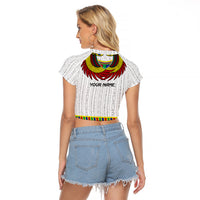 Egyptian Horus Raglan Cropped T Shirt Gods of Egypt - Wonder Print Shop