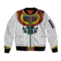 Egyptian Horus Sleeve Zip Bomber Jacket Gods of Egypt - Wonder Print Shop