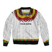 Egyptian Horus Sleeve Zip Bomber Jacket Gods of Egypt - Wonder Print Shop