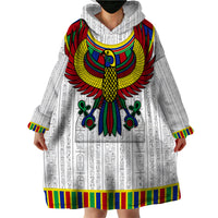 Egyptian Horus Wearable Blanket Hoodie Gods of Egypt - Wonder Print Shop