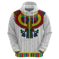 Egyptian Horus Zip Hoodie Gods of Egypt - Wonder Print Shop