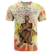 Black Queen Tie Dye T Shirt - Wonder Print Shop