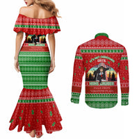 its-not-christmas-unil-hans-gruber-falls-from-nakatomi-plaza-couples-matching-mermaid-dress-and-long-sleeve-button-shirts-xmas-eve-1988