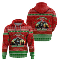 It's Not Christmas Unil Hans Gruber Falls From Nakatomi Plaza Hoodie Xmas Eve 1988 - Wonder Print Shop