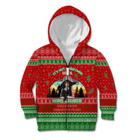 It's Not Christmas Unil Hans Gruber Falls From Nakatomi Plaza Kid Hoodie Xmas Eve 1988 - Wonder Print Shop