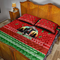 It's Not Christmas Unil Hans Gruber Falls From Nakatomi Plaza Quilt Bed Set Xmas Eve 1988 - Wonder Print Shop