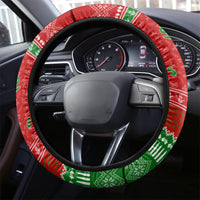 It's Not Christmas Unil Hans Gruber Falls From Nakatomi Plaza Steering Wheel Cover Xmas Eve 1988 - Wonder Print Shop