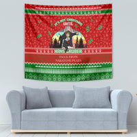 It's Not Christmas Unil Hans Gruber Falls From Nakatomi Plaza Tapestry Xmas Eve 1988 - Wonder Print Shop