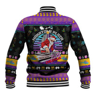 Nakatomi Plaza Christmas Party 1988 Baseball Jacket DJ Santa Claus - Wonder Print Shop