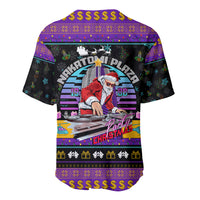 Nakatomi Plaza Christmas Party 1988 Baseball Jersey DJ Santa Claus - Wonder Print Shop
