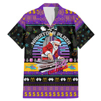 Nakatomi Plaza Christmas Party 1988 Family Matching Mermaid Dress and Hawaiian Shirt DJ Santa Claus - Wonder Print Shop