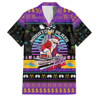 Nakatomi Plaza Christmas Party 1988 Family Matching Tank Maxi Dress and Hawaiian Shirt DJ Santa Claus - Wonder Print Shop