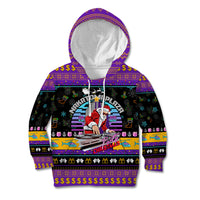 Nakatomi Plaza Christmas Party 1988 Kid Hoodie DJ Santa Claus - Wonder Print Shop