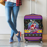 Nakatomi Plaza Christmas Party 1988 Luggage Cover DJ Santa Claus - Wonder Print Shop