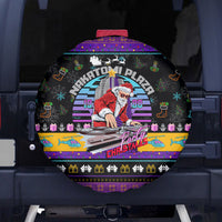 Nakatomi Plaza Christmas Party 1988 Spare Tire Cover DJ Santa Claus - Wonder Print Shop