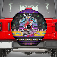 Nakatomi Plaza Christmas Party 1988 Spare Tire Cover DJ Santa Claus - Wonder Print Shop